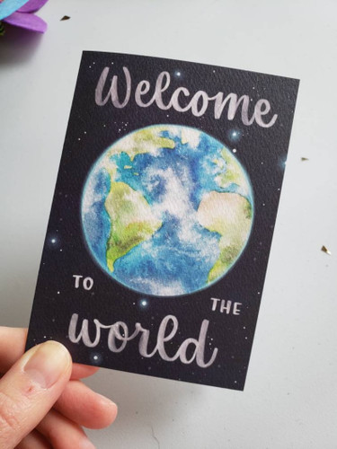 Welcome to the World Card