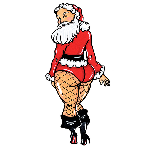 Sexy Santa 8.5x11 Print