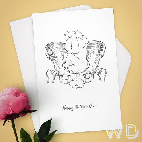 Mothers Day Birth Card
