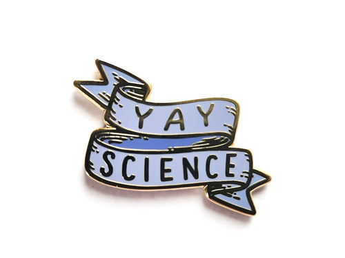 Yay Science Pin