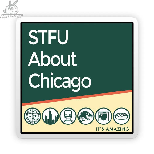 STFU City Parks Sticker