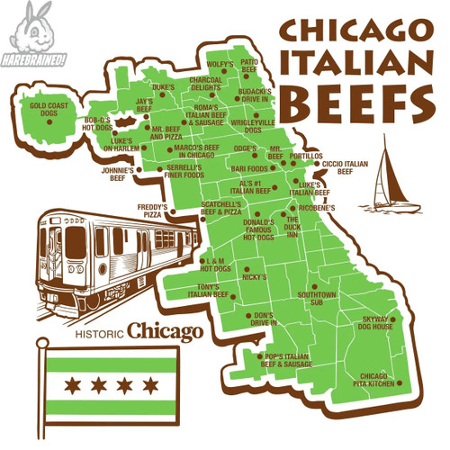 Chicago Italian Beefs Print