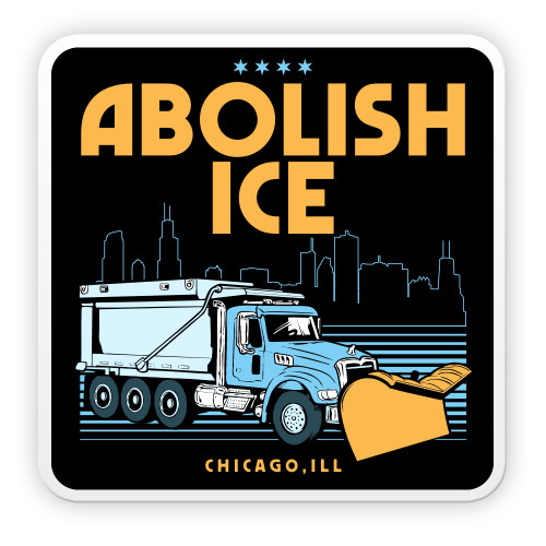 Abolish Ice Sticker