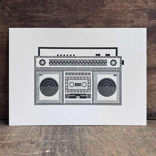 Boombox 7x5 Print