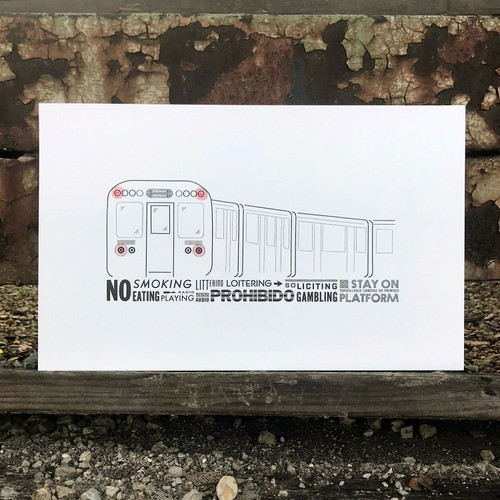 Train 16x10 Print