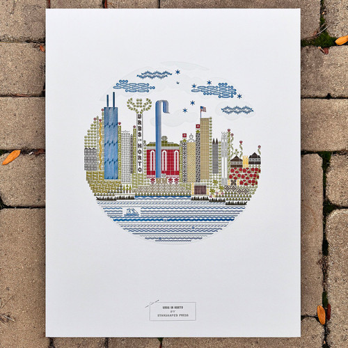 Urbs in Horto 14x18 Print