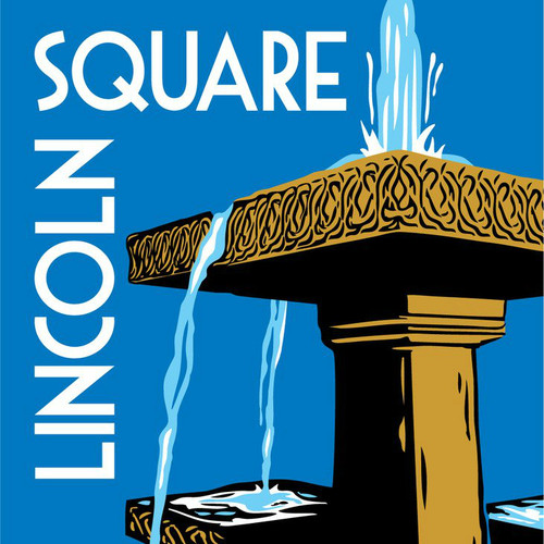 The ornamentation on Lincoln Square’s bronze, multi-tiered fountain was inspired by the work of architect Louis Sullivan.