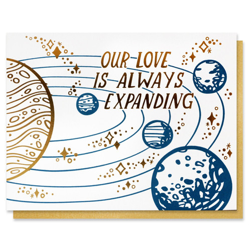 Our Love Is Expanding Card