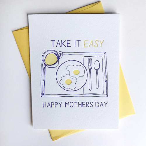 Take It Easy Mother’s Day Card