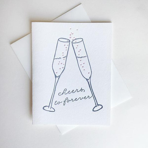 Cheers To Forever Card