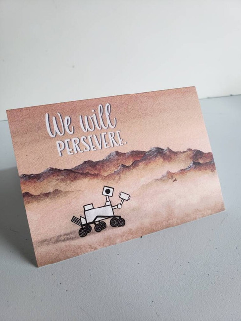 We Will Persevere Card