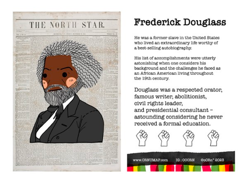 Frederick Douglas Pin