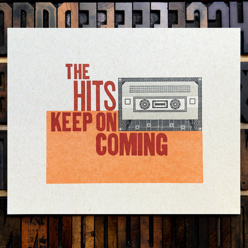 The Hits Keep on Coming 10x8 Print