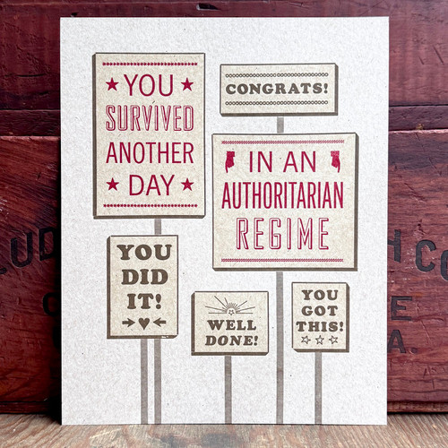 You Survived Another Day 8x10 Print