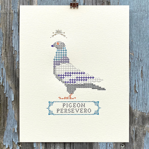 Pigeon Persevero 8x10 Print
