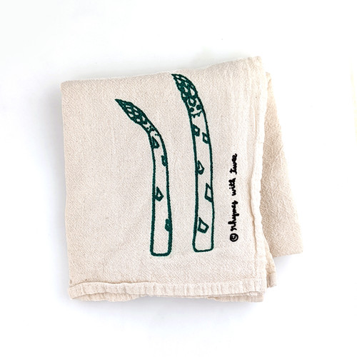 Asparagus Tea Towel