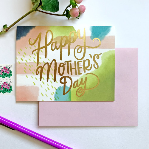 Painterly Mother’s Day Card