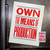 Own the Means 9x12 Print