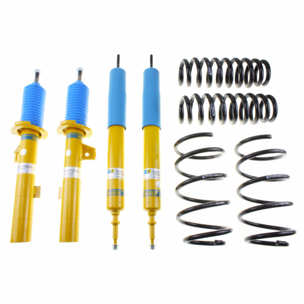 Bilstein For BMW 335d Base Sedan 2009-2011 B12 Front and Rear Suspension Kit | (TLX-bil46-180568-CL360A71)