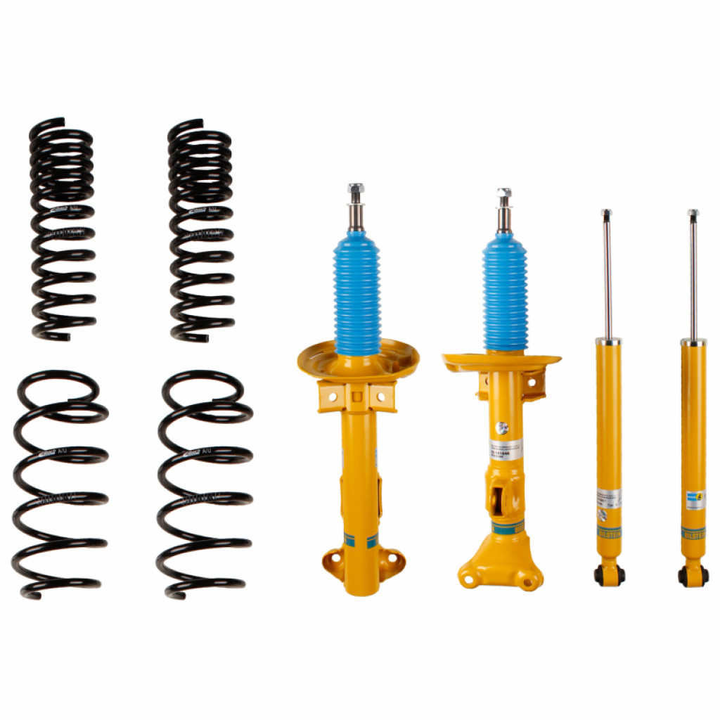 Bilstein For Mercedes-Benz C250 2012-2014 B12 Front and Rear Suspension Kit | (TLX-bil46-180766-CL360A71)