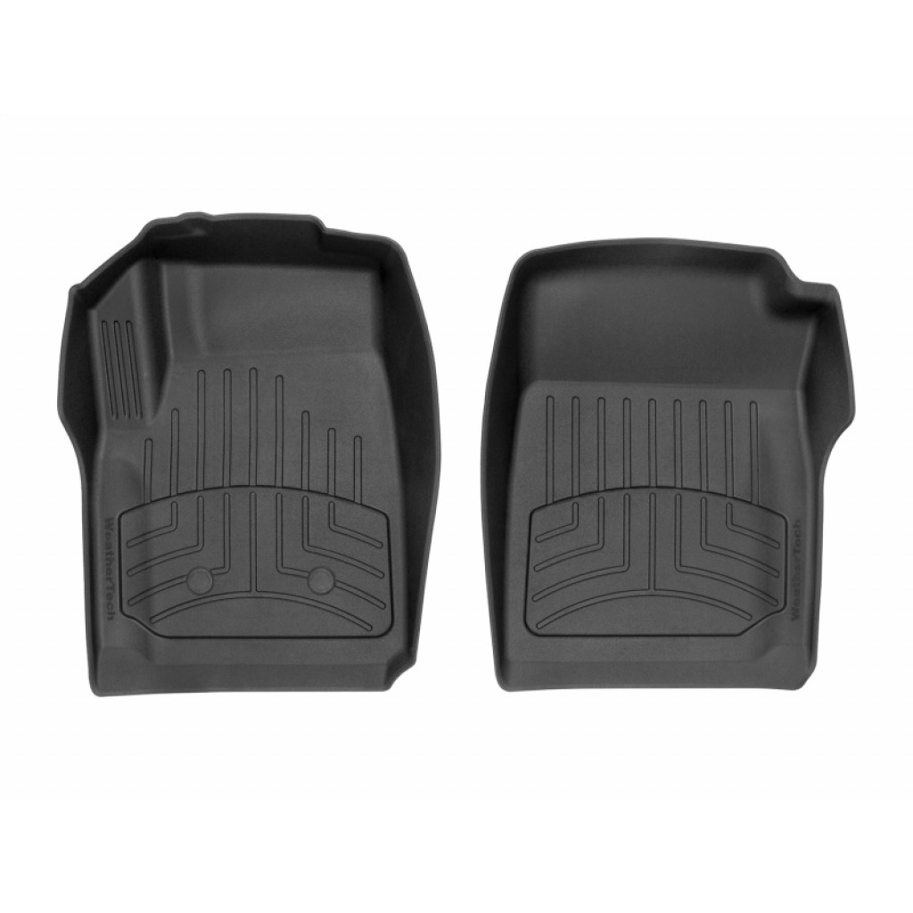 WeatherTech Floor Liner For Chevy Colorado 2015 Front Extended Crew Cab HP Black |  (TLX-wet447511IM-CL360A70)