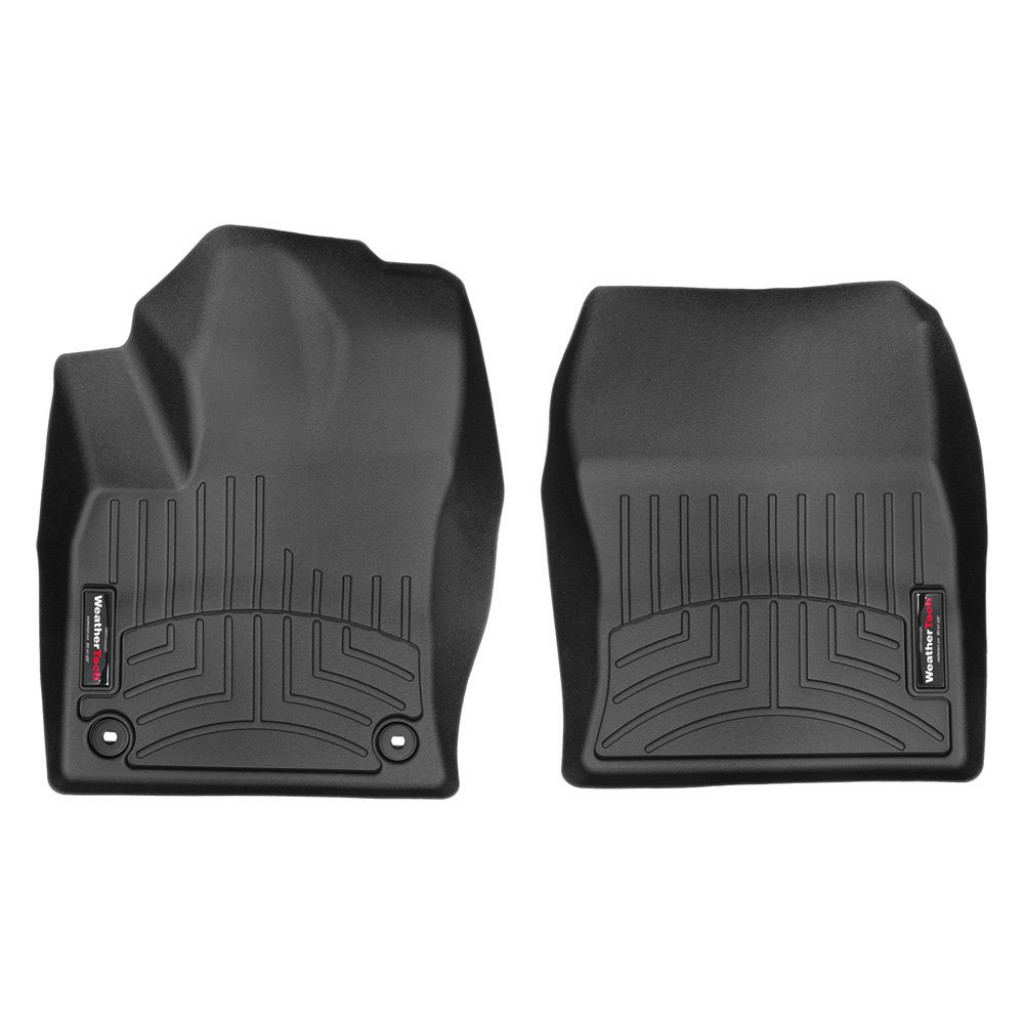 WeatherTech Floor Liners For Toyota Prius 2016-2021 - Front - Black | (TLX-wet449171-CL360A70)