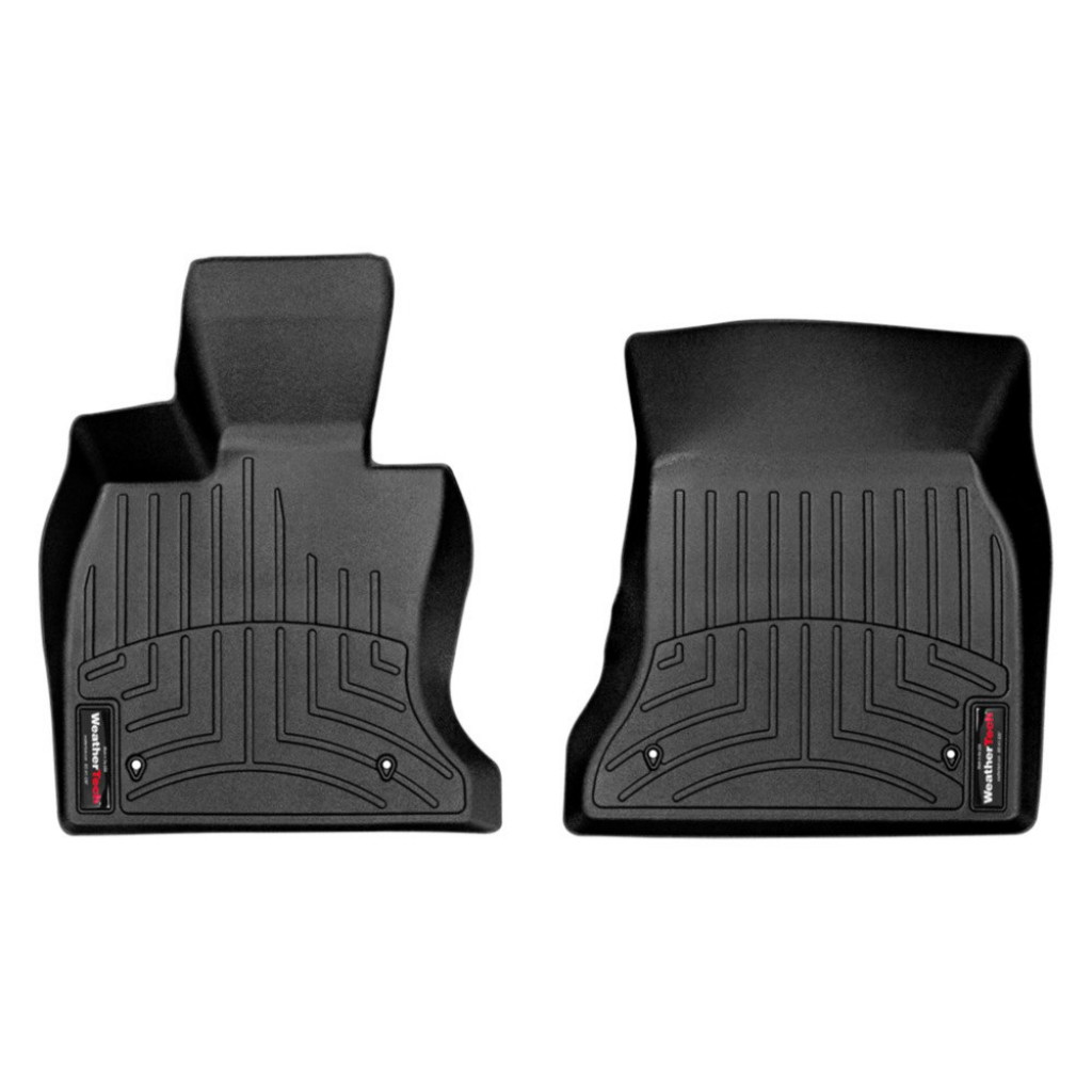 WeatherTech Floor Liner For BMW 5-Series 2010-2021 | Front | Black | (TLX-wet445111-CL360A70)