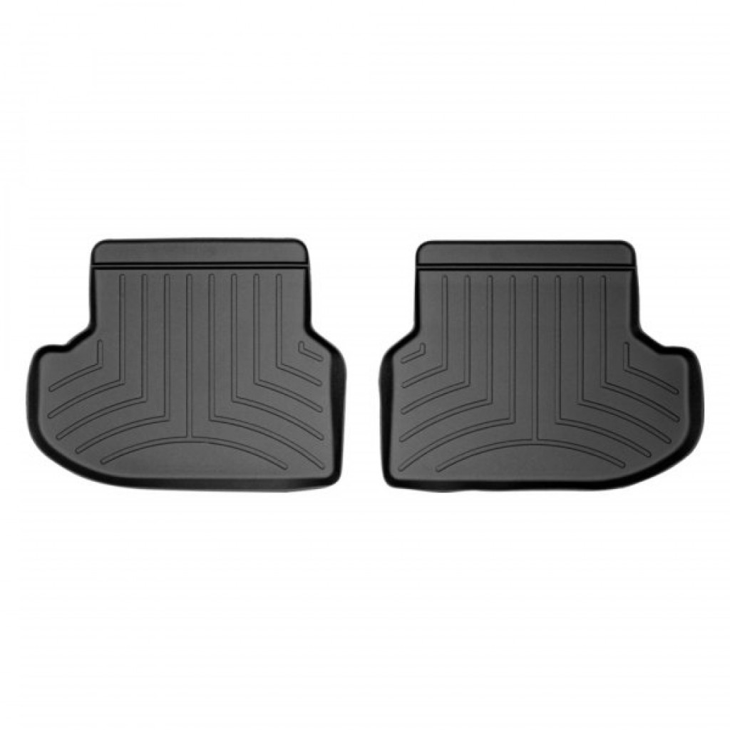 WeatherTech Floor Liner For BMW 5-Series 2014-2021 Rear - Black | F10/F11 (TLX-wet443133-CL360A70)