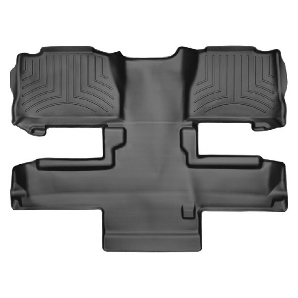 WeatherTech Floor Liner For Chevy Tahoe 2007 08 09 10 11 12 2013 Rear - Black |  (TLX-wet442353-CL360A70)