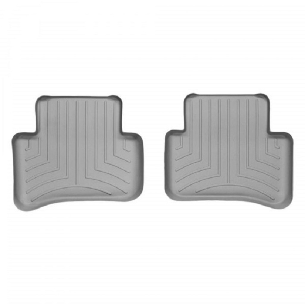 WeatherTech Floor Liners For Mercedes-Benz C-Class 2001 - 2007 | Rear | Gray |  (TLX-wet462642-CL360A70)