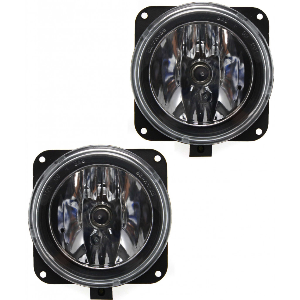 For Lincoln LS Fog Light 2002 Pair Driver and Passenger Side For FO2592194 | 2M5Z15200AB (PLX-M0-FR555-B0000-CL360A4)