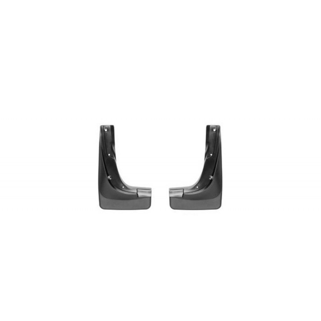 WeatherTech Mud Flaps For Jeep Cherokee 2014-2021 No Drill - Black | will not fit Tailhawk or Overland models (TLX-wet110064-CL360A70)