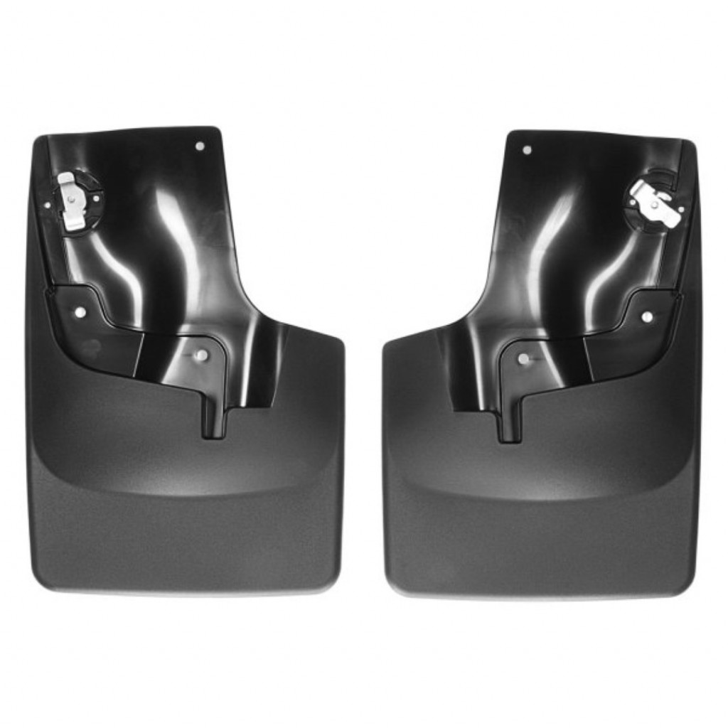 WeatherTech Mud Flaps For Chevy Colorado 2015 Front - w/o Fender Flares No Drill |  (TLX-wet110049-CL360A70)