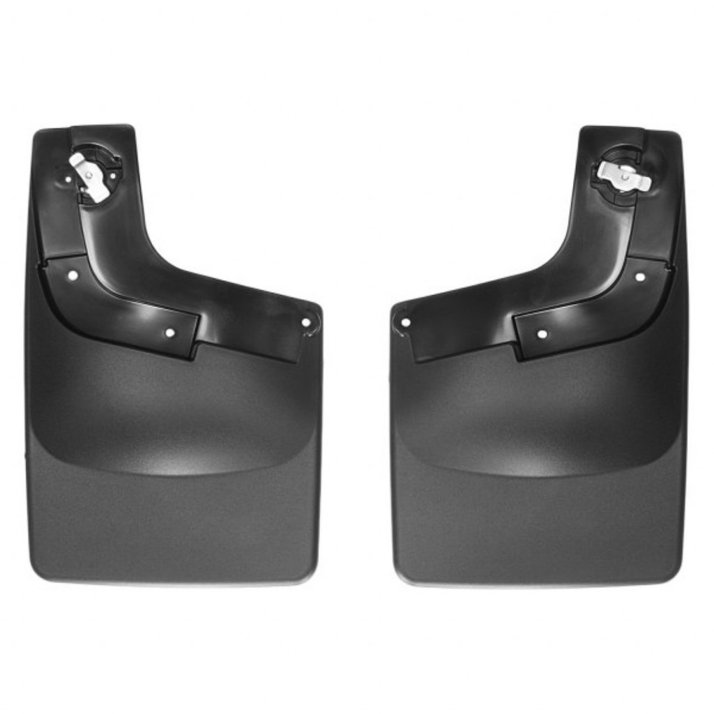 WeatherTech Mud Flaps For Chevy Colorado 2015 Rear - w/o Flare No Drill  |  (TLX-wet120049-CL360A70)