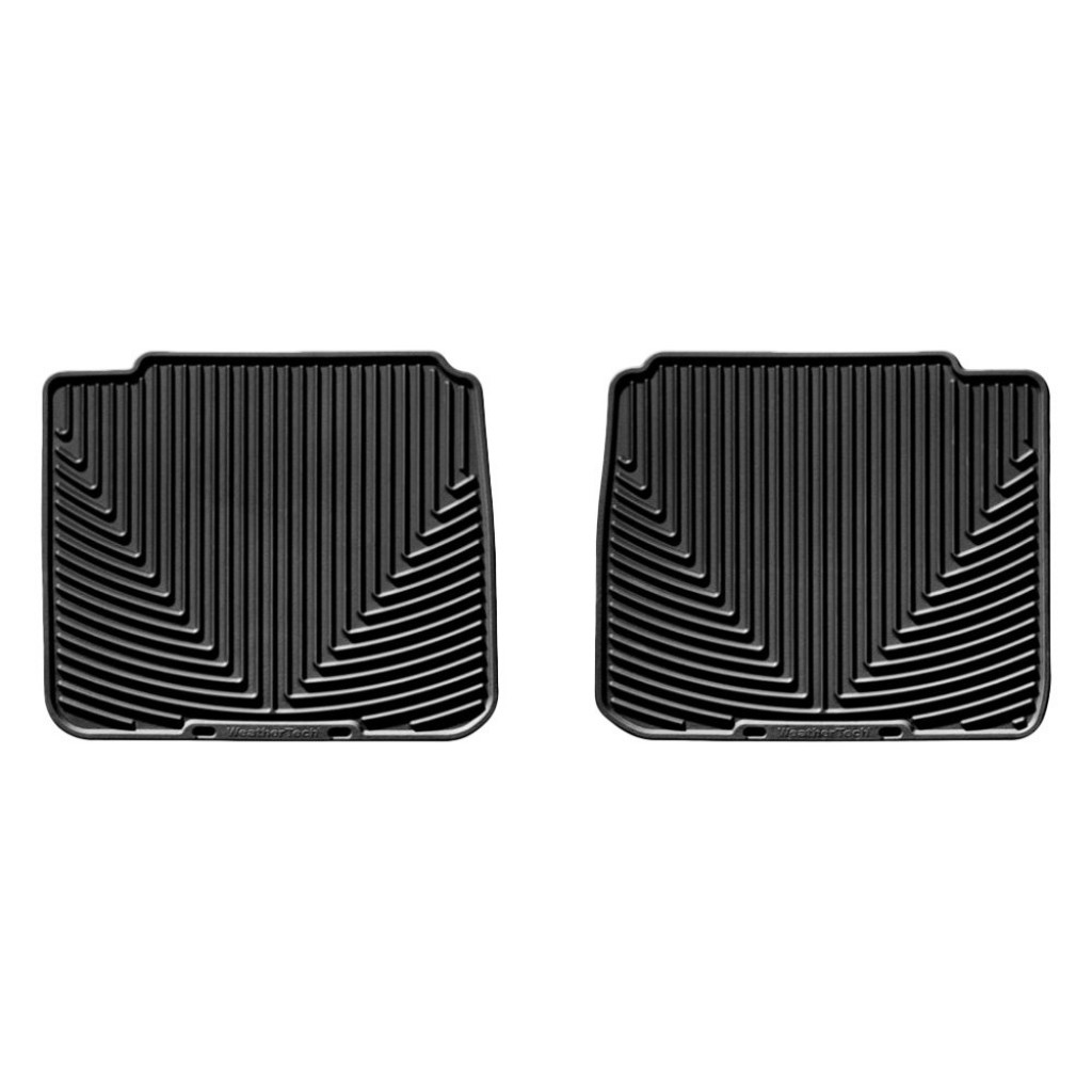 WeatherTech Rubber Mats For Lexus GS 2006-2010 Rear - Black |  (TLX-wetW85-CL360A70)