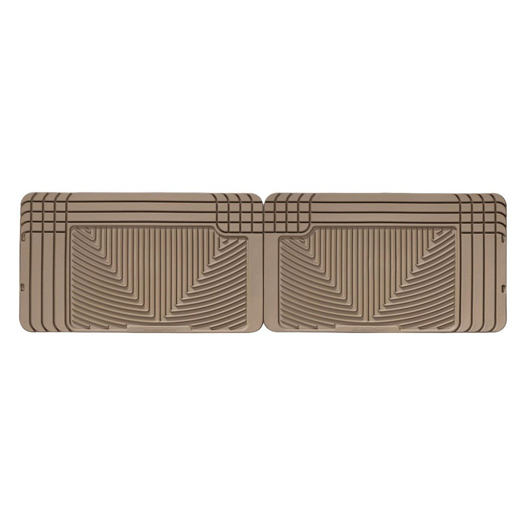 WeatherTech Rubber Mats For Chrysler Voyager 1996-2003 Rear - Tan | Rally Van (TLX-wetW25TN-CL360A83)