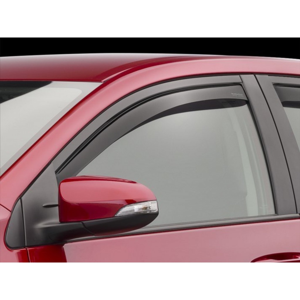 WeatherTech Window Deflectors For Acura RSX 2002-2006 Front Side - Dark Smoke |  (TLX-wet80283-CL360A70)