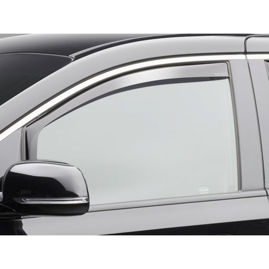 WeatherTech Window Deflectors For Dodge Ram ProMaster 2014-2021 Front Side |  Dark Smoke (TLX-wet80749-CL360A70)