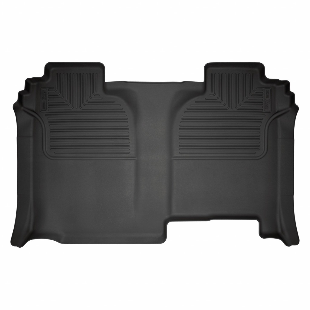 Husky Liners For GMC Sierra 2500 HD 2020 X-Act Contour Floor Liners Black | Second Row (TLX-hsl14221-CL360A74)