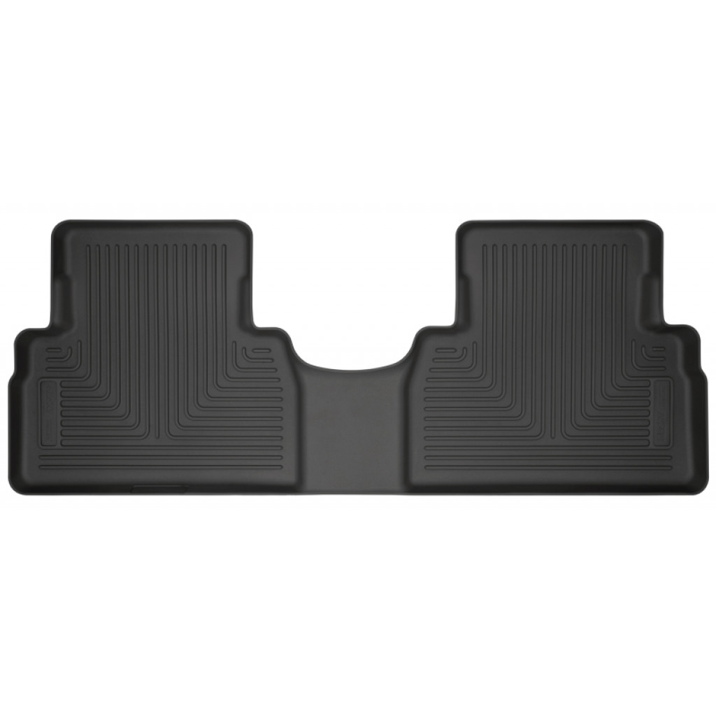 Husky Liners For Hyundai Santa Fe 2019 WeatherBeater Floor Liners 2nd Row Black | (TLX-hsl14871-CL360A70)