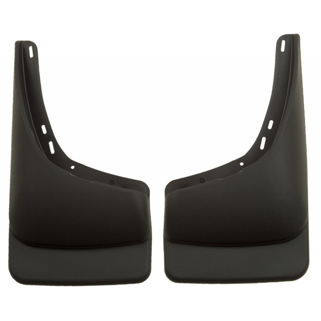 Husky Liners For Chevy Silverado 3500 2001-2006 Mud Guards Rear w/o Flares | Custom-Molded (TLX-hsl57241-CL360A80)