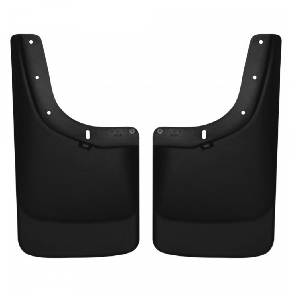 Husky Liners For Chevy Colorado 2004-2012 Mud Guards Rear w/o Flares | Custom-Molded (TLX-hsl57701-CL360A70)