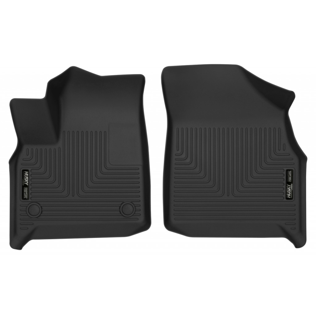 Husky Liners For Buick Enclave 2018 2019 2020 Floor Liners X-Act Contour | Front | Black (TLX-hsl52931-CL360A70)