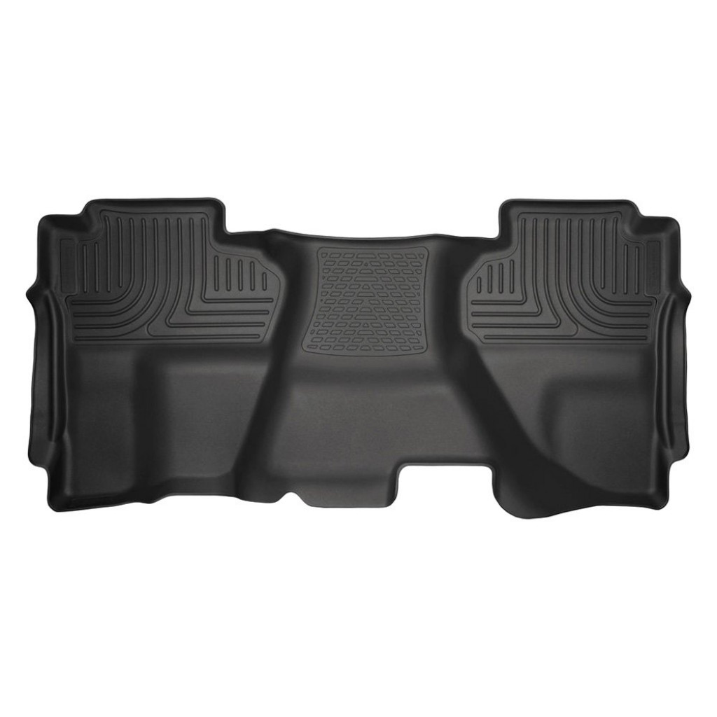 Husky Liners For Chevy Silverado 1500 LD 2019 Weatherbeater Floor Liners Black | 2nd Seat (TLX-hsl19241-CL360A71)