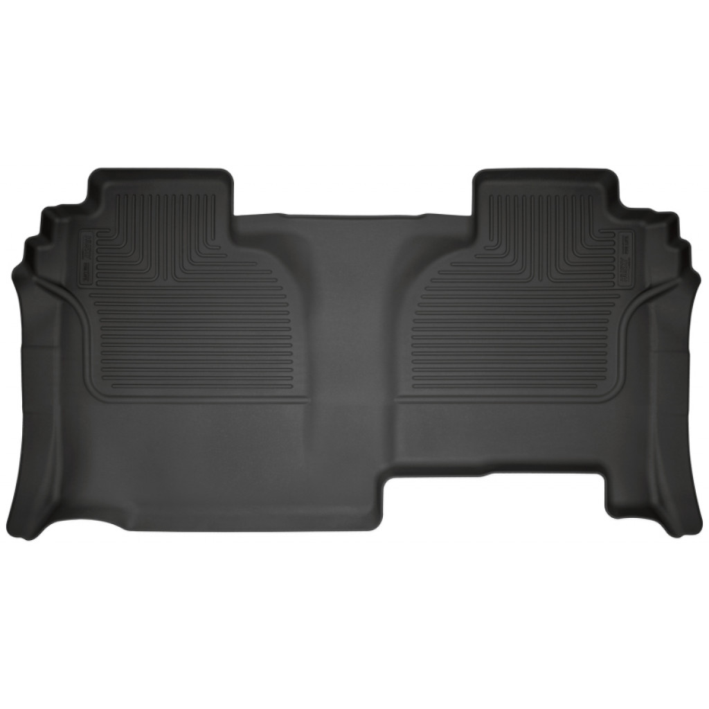 Husky Liners For Chevy Silverado 2500HD 2020 Weatherbeater Floor Liners 2nd Seat | Black (TLX-hsl14211-CL360A71)