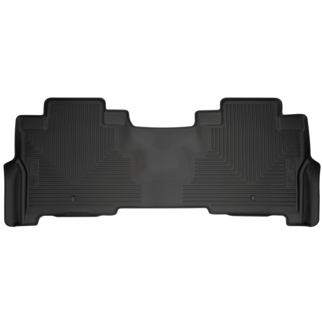 Husky Liners For Ford Expedition 2018 Floor Liners WeatherBeater 2nd Row Black | (TLX-hsl14341-CL360A70)