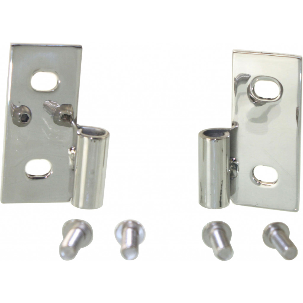 Compatible With Jeep CJ3/CJ5/CJ6/CJ7 Door Hinge 1959-1986 Passenger and Driver Side | Front | Lower | Stainles
