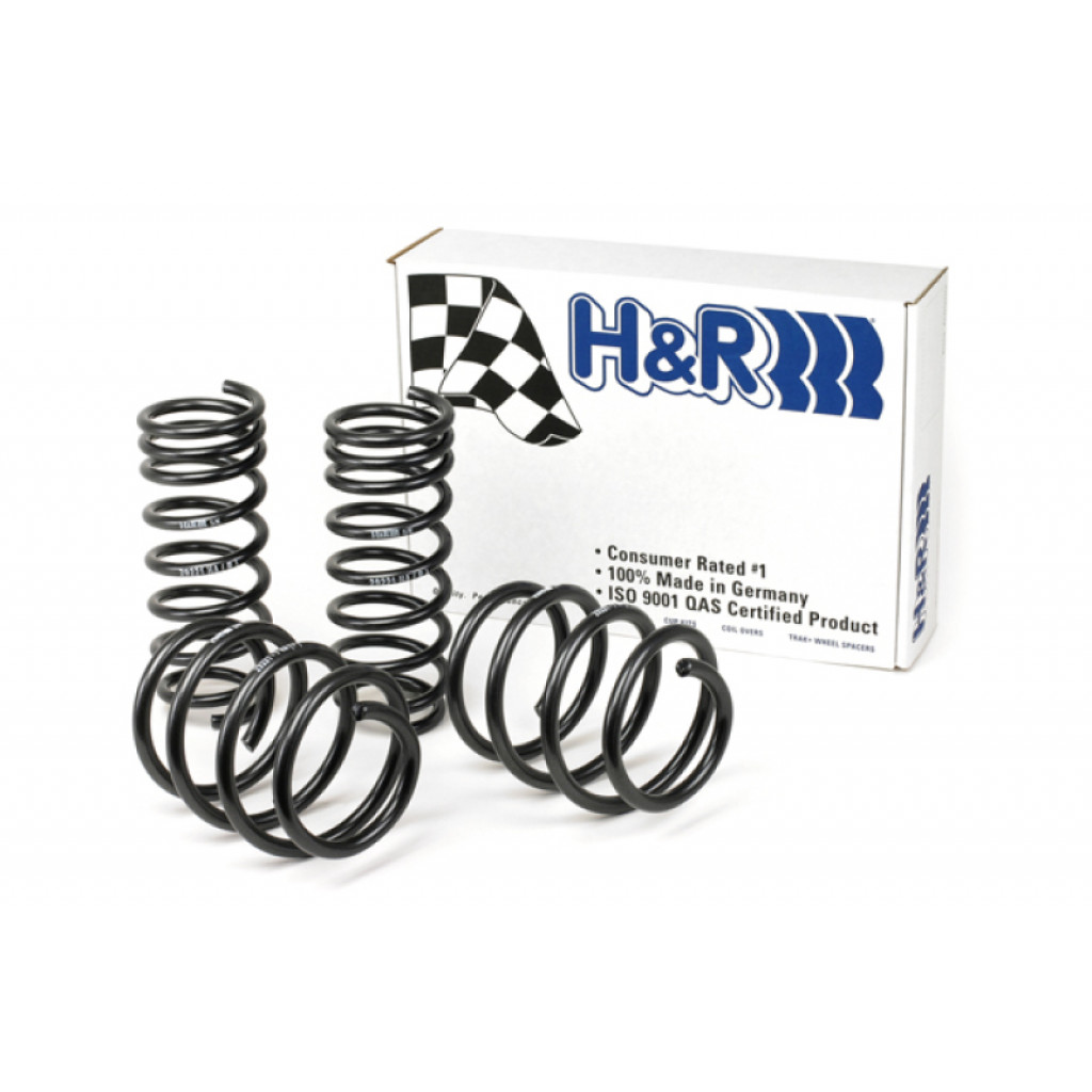 H&R For BMW 645Ci 2004 2005 E63 Sport Spring | w/Dynamic Drive/Non Convertible (TLX-hrs50466-CL360A71)