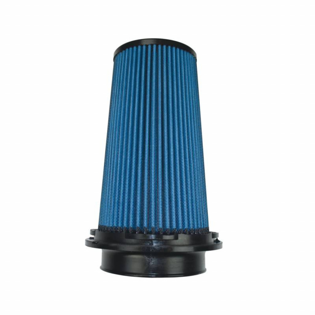 Injen NanoWeb Dry Air Filter | 4in Flange ID 6in Twist Lock Base 4in Top | 8.8in Media Height (TLX-injX-1110-BB-CL360A70)