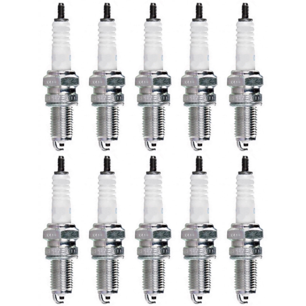 NGK For Honda TRX250EX Sportrax 2001-2008 Standard Spark Plug Box of 10 | (DPR7EA-9) (TLX-ngk5129-CL360A105)